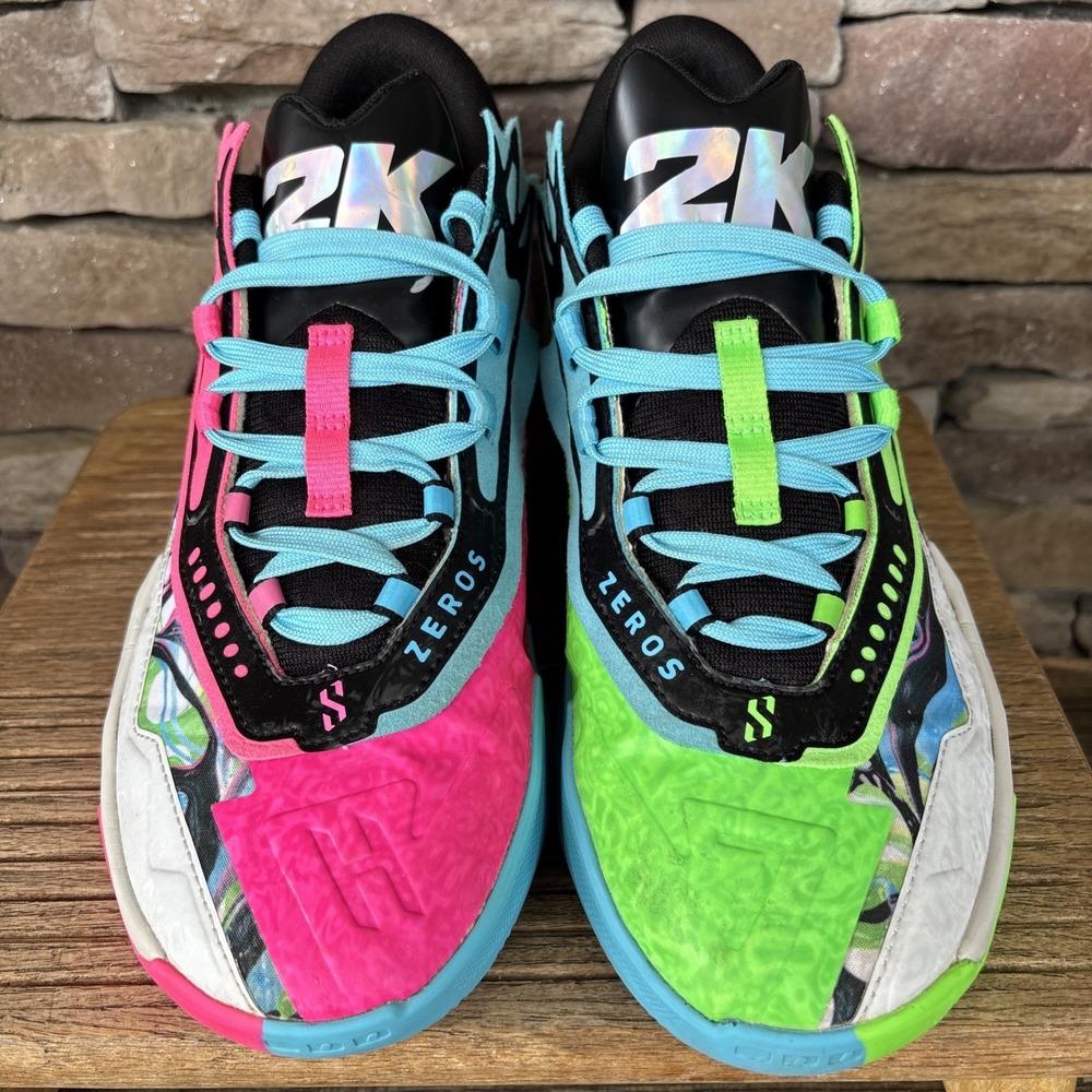 PUMA X 2K Scoot Zeros 9 Lace Up Mens Multicolor Sneakers Athletic Shoe31134901 - Picture 3 of 12